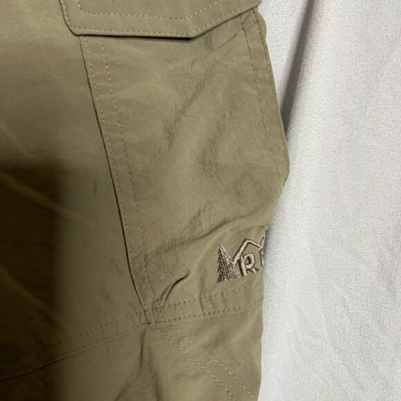 REI Nylon Cargo Pants Mens Size L Brown Baggy Outdoor Hiking Lightweight 30x28 - Picture 2 of 5